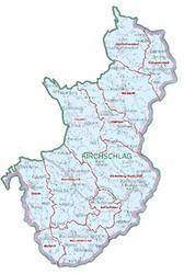 Dekanat Kirchschlag, Grafik: Erzdiözese Wien