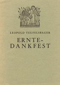 Erntedankfest, Broschüre von L. Teufelsbauer, 1933