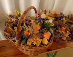 Erntedank-Korb, Foto: Doris Wolf 2013