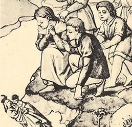 Angeschwemmte Madonna von Maria Ellend. Gemeinfrei Angeschwemmte Madonna von Maria Ellend. Gemeinfrei
