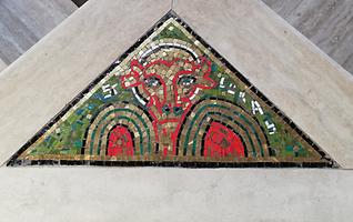 Evangelistensymbol in der Kirche Döbling-St. Paul