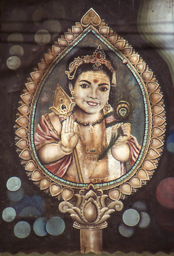 Murugan Kathirvel - Karttikeya mit dem Speer. Shivas und Minakshis Sohn Murugan Kathirvel - Karttikeya mit dem Speer. Shivas und Minakshis Sohn