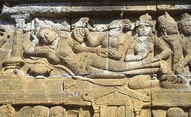 Legendensammlung des Lalitavistara als Relief Legendensammlung des Lalitavistara als Relief