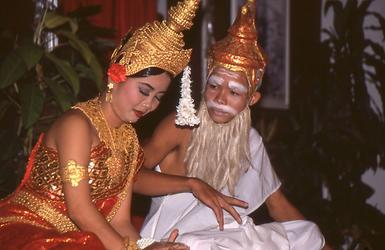 Darstellung des Ramayana als Tanzdrama Darstellung des Ramayana als Tanzdrama